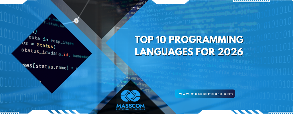 Top 10 Programming Languages For 2026